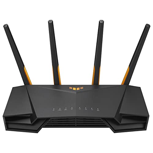 ASUS TUF Gaming AX4200 - Router Gaming Extensible WiFi 6 con Mobile Tethering 4G/5G por USB, puerto de 2,5 Gbps, modo gaming para móviles, Instant Guard, VPN Fusion, AiMesh