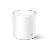 TP-Link Deco X60 - Enrutador de Malla AX5400Mbps Wi-Fi 6, Router y repetidor, 160 MHz, Ideal para Casas Grandes, Compatible con Amazon Alexa, 2 Puertos Gigabit