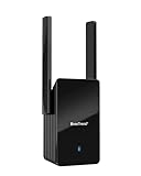 BrosTrend AX3000 Amplificador Señal WiFi, Repetidor WiFi 6 con Puerto Ethernet Gigabit, Double Banda Repetidor de WiFi para Casa, Extensor de WiFi Facil de Instalar con WPS, WiFi Extender hasta 204 ㎡