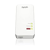 AVM Fritz!Powerline 1260 Single WLAN International - Adaptador/Extensor de Red por línea eléctrica, PLC, Compatible IEEE P1901, 1200 Mbps, Base WiFi AC integrada, Mesh, 1 Puerto Gigabit