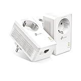 TP-Link TL-PA7017P Gigabit Powerline AV1000 - Kit de inicio, Sin WiFi, 1 Gigabit Puerto, Super Ahorro de Energía, Color Blanco