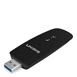 Linksys AE6000-EU - Micro adaptador USB Wifi Linksys AC1200 Dual Band, negro