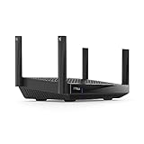 Linksys - Router Mesh WiFi 6E, tribanda Hydray Pro 6E, enrutador inalámbrico de 8 flujos, Banda de 6 GHz, hasta 6.6 Gbps, Cobertura de 250 m², más de 55 Dispositivos