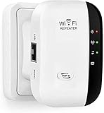 Repetidor WiFi, 300Mbps Extensor WiFi, Amplificador WiFi 2.4GHz con Repertidor/Ap Modo y la función WPS, Amplificador Señal de Red WiFi con Puerto Ethernet e Interfaz de Alimentación