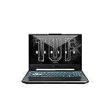 ASUS TUF Gaming A15 FA506NF-HN010 - Portátil Gaming de 15.6' Full HD 144Hz (AMD Ryzen 5 7535HS, 16GB RAM, 512GB SSD, RTX 2050 4GB, Sin Sistema Operativo) Negro Grafite - Teclado QWERTY español