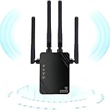 Repetidores WiFi, Extensores WiFi, amplificadores WiFi de 1200mbps, amplificadores WiFi de Doble frecuencia de 5ghz y 2,4ghz, Modo repetidor/Router/Ap, Muy adecuados para el hogar y la Oficina