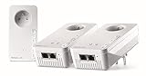 devolo Magic 2 WiFi Next - Kit de PLC de WiFi, para Varias Habitaciones, rápido (2400 Mbps, 5 Puertos Gigabit Ethernet), para el teletrabajo y la transmisión en Directo, Enchufe francés
