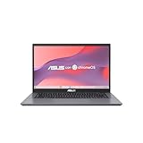 ASUS Chromebook Plus CX3402CBA-PQ0381 - Ordenador Portátil 14' Full HD (Intel Core i3-1215U, 8GB RAM, 128GB Flash, UHD Graphics, ChromeOS) Gris Roca - Teclado QWERTY español