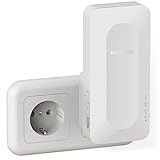 NETGEAR Repetidor Mesh WiFi 6 AX1600 EAX12, extensor WiFi con 1 puerto LAN y 4 streams, amplificador WiFi inalámbrico