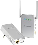 NETGEAR PLPW1000, CPL WiFi 1000 Mbps con 1 Puerto Ethernet, Precio CPL Fibra Ideal para Acceso a Internet en casa y aprovechador del Servicio Multi-TV, Compatible con Todas Las Cajas de Internet