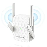 COOYA 2024 Fastest WiFi Booster, Repetidor Inalámbrico de Internet para Cobertura Doméstica de hasta 10.000 pies Cuadrados. Extensor WiFi 1200Mbps con Puerto Ethernet, Doble Banda 2.4G/5G, 4 Antenas