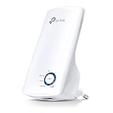 TP-Link N300 Tl-WA850RE - Repetidor Extensor de Red WiFi (2.4 GHz, 300 Mbps, Puerto Ethernet, Modo Ap y Extensor, Antenas Internas), Blanco