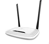 TP-Link TL-WR841N - WiFi router inalámbrico, 300 Mbps de velocidad, antenas de 5 dBi, modo multi, fácil de usar, 4 puertos LAN y 1 puerto WAN de 10/100 Mbps, Blanco