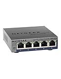 NETGEAR Switch Gigabit gestionable de 5 puertos GS105E Prosafe+