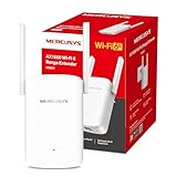 [2024 Nuevo] Mercusys ME60X-AX1500 Repetidor Wi-Fi 6| Banda Dual 1201 Mbps en 5 GHz y 300 Mbps en 2,4 GHz |Funciona con Cualquier Router| Configuración Sencilla | Puerto 1G | Control de App