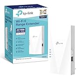 [Nuevo]TP-Link RE500X - WIFI 6 Repetidor, AX1500 WiFi, Puerto Ethernet Gigabit 10/100/1000 Mbos, Compatible con Todos los Routers