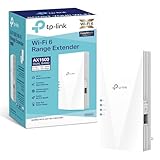 [Nuevo]TP-Link RE500X - WIFI 6 Repetidor, AX1500 WiFi, Puerto Ethernet Gigabit 10/100/1000 Mbos, Compatible con Todos los Routers