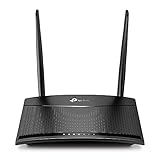 TP-Link TL-MR110 | 4G LTE Router (Cat 4), 3G/4G Router Speed ​​up to 300Mpbs, MicroSim, LAN/WAN Ethernet Port, Detachable Antenna, Plug&Play