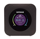 NETGEAR Nighthawk Router MR1100, Módem 4G SIM, Velocidad de hasta 1 Gbps, Puerta Ethernet, Negro