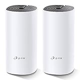 TP-Link Deco M4 (2 Pack) -AC1200 Router, Repetidor de Wi-fi Mesh Wi-fi Inteligente Doble Banda 2.4GHz/5GHz hasta 260 m², 2xPuertos Gigabit,MU-MIMO, Hasta 100 Dispositivos, Control Parental