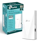 TP-Link RE700X WiFi 6 WiFi Amplifier Repeater AX3000 (dual band 2402MBit/s 5GHz + 574MBit/s 2.4GHz）, MU-MIMO, gigabit port, maximum coverage, EasyMesh, compatible with all WiFi routers