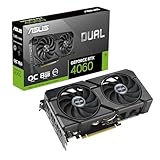 ASUS Dual GeForce RTX 4060 EVO OC Edition 8GB GDDR6 (PCIe 4.0, 8GB GDDR6, DLSS 3, HDMI 2.1a, DisplayPort 1.4a, diseño de Ventilador Axial-Tech, tecnología 0dB, Dual BIOS, tecnología Auto-Extreme)