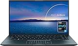 ASUS ZenBook 14 UM425QA-KI262 - Ordenador Portátil Full HD (AMD Ryzen 5 5600H, 16GB RAM, 512GB SSD, Radeon Graphics, Sin Sistema Operativo) Gris Pino - Teclado QWERTY español