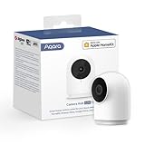 Aqara Cámara Hub Interior G2H Pro, 1080p HD de Cámara de HomeKit, Visión Nocturna, Audio Bidireccional, Zigbee Hub, Cámara Enchufable Compatible con Alexa, HomeKit, Google Assistant e IFTTT