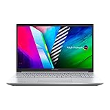 ASUS VivoBook Pro 15 OLED M3500QC - Ordenador Portátil 15.6' Full HD (Ryzen 5 5600H, 16GB RAM, 512GB SSD, NVIDIA RTX 3050-4GB, Sin Sistema Operativo) Color Plata - Teclado QWERTY español