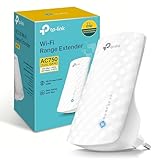 TP-Link RE190 AC750 - Amplificador Señal WiFi, 433Mbps en 5GHz 300Mbps en 2.4GHz con EU Enchufe, WPS, Indicador LED de Señal, Antenas Internas, Blanco