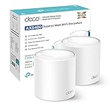 TP-Link Deco X60 (2-Pack) V3.2 - WiFi Mesh AX5400 Mbps, Sistema WiFi 6, Cobertura WiFi hasta 500 m2, Fácil instalación, Control Parental, Compatible con Todos routers de Fibra