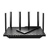 TP-Link Archer AX72 Pro - Router Wi-Fi 6 AX5400, 2.5G Multi-Gigabit Puertos, Banda de 160 MHz, Fem de Alta Potencia, 6 × Antenas, Formación de Haces, VPN, Puertos USB 3.0